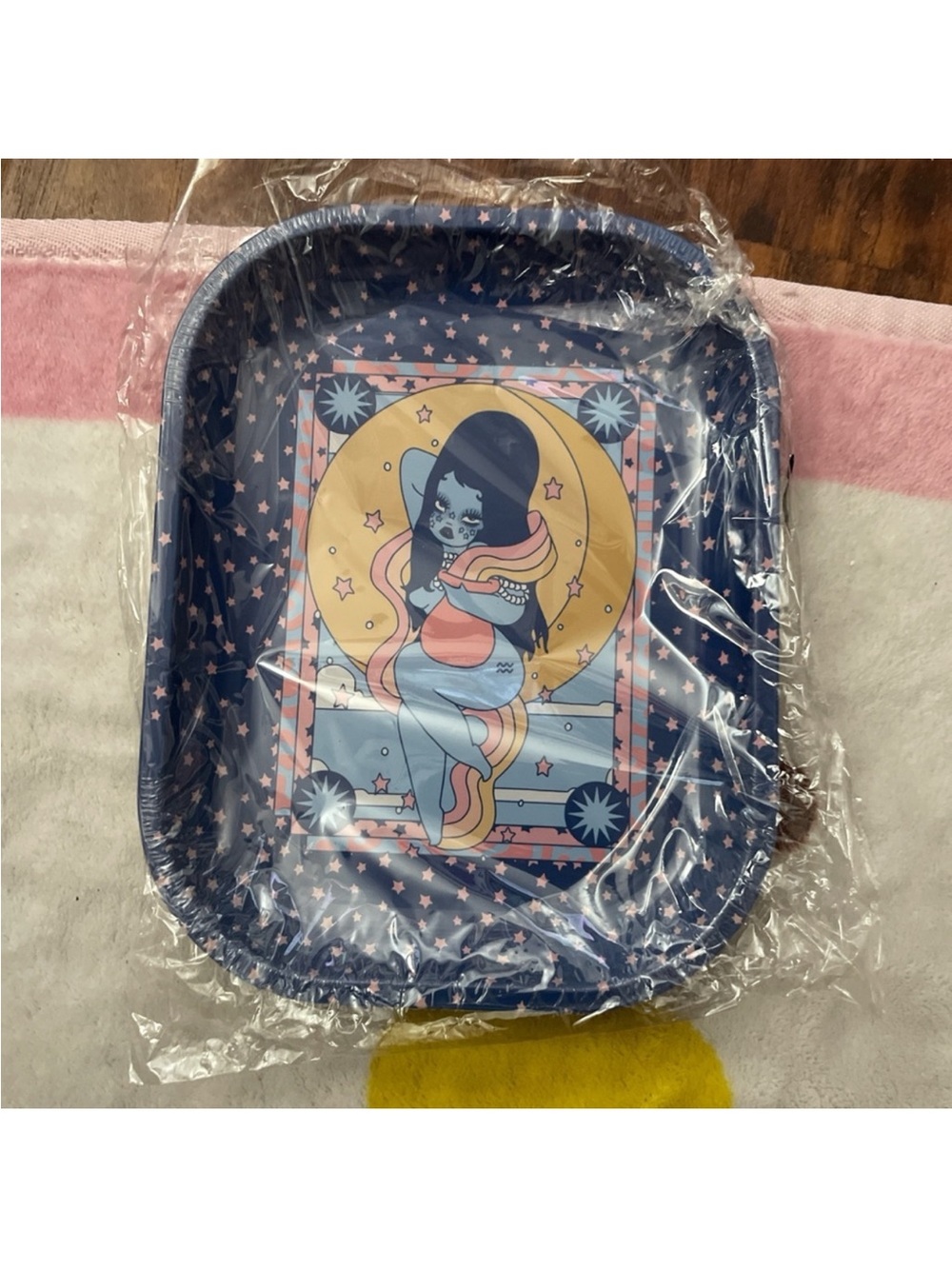 Valfre Aquarius zodiac trinklet tray